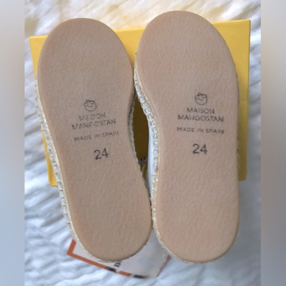 Maison Mangostan toddler leather sneakers - Picture 2 of 5